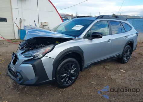 2025 Subaru Outback Onyx Edition from USA, damaged, VIN 4S4BTALC6S3106364